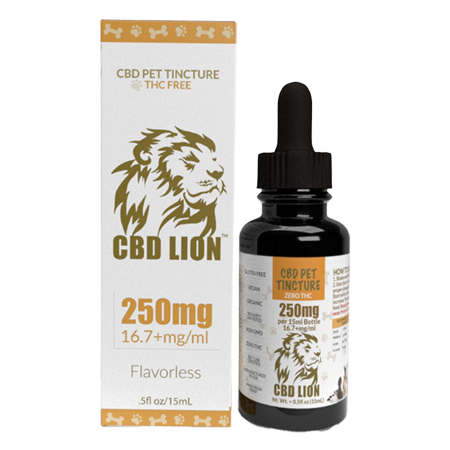 CBD Lion CBD Pet Tincture 250mg